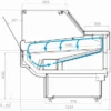 Витрина холодильная CARBOMA Atrium2 GC120 VV 2,0-1 KombiLux динамика