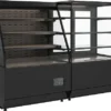 Горка холодильная CARBOMA KC70 VM 1,3-2 Standard 9005 открытая