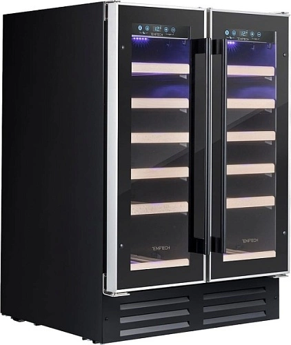 Шкаф винный TEMPTECH Premium WP2DQ60DCB