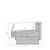 801ecb10785fa6cd13e12107454780dc.webp Витрина холодильная BRANDFORD AURORA 125 рыба на льду SELF