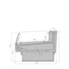 b5a835cb1715a11d855f2cf365d104d3.webp Витрина холодильная BRANDFORD AURORA 320 вентилируемая SELF
