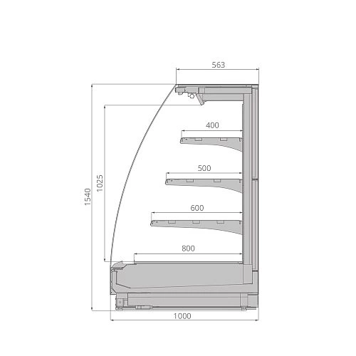 b632838f0873bd154c1fcf41d8f23bc8.webp Витрина холодильная BRANDFORD Ikar 250