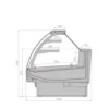 bc382cc4c4a453678933dd14fc682b03.webp Витрина холодильная BRANDFORD AURORA 375 кондитерская