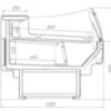 c764bdacd7f11f319d5abeaa33979303.webp Витрина холодильная BRANDFORD AURORA Slim PLUG-IN 250 вентилируемая SELF