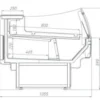 c9e4126afda6daea34b12d8f7454cf48.webp Витрина холодильная BRANDFORD AURORA Slim 250 рыба на льду SELF