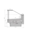 e3e46b9e7a3743f092c2e83177086e49.webp Витрина холодильная BRANDFORD AURORA SQ 250 рыба на льду