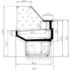 Витрина холодильная АРИАДА Altair Cube ВС75-1200