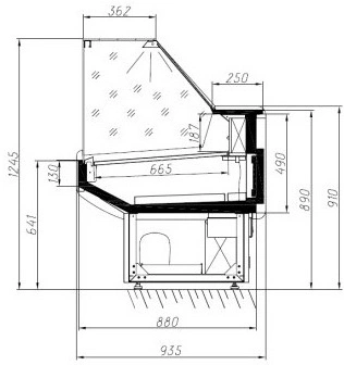 lotzd9q7pgc1lz2fa9dm0ank87sv78op.webp Витрина холодильная АРИАДА Altair Cube ВН75-1000