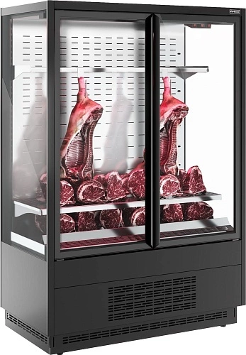 Витрина холодильная CARBOMA FC20-07 VV 1,3-1 Standard фронт X7 версия 2.0 9005-0430