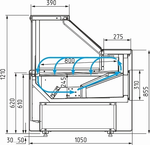 ub3kgoqgysqarddocg52vst6s9d6c97h.webp Витрина холодильная CARBOMA GC111 VM 2,5-1 газлифт, динамика 1010 мариель