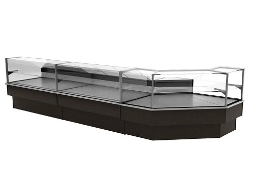 Витрина холодильная CARBOMA GC110 VM 1,5-1 (ВХС-1,5 GC110 (динамика))
