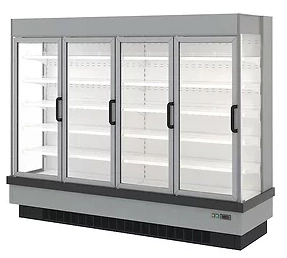 Горка холодильная ENTECO Вилия cube 250 П ВВ RD