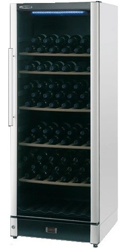 Шкаф винный TECFRIGO WINE 155 серебристый