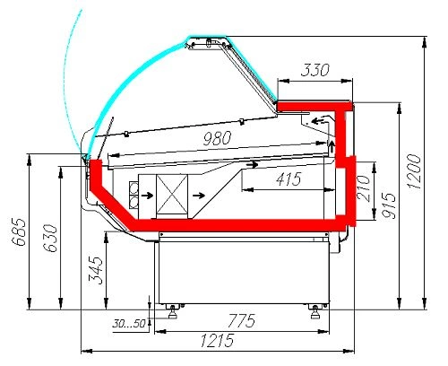 amb78e9cwmwwb5na1cpem42peulszi42.webp Витрина холодильная CARBOMA G120 VM 2,0-1 (динамика)