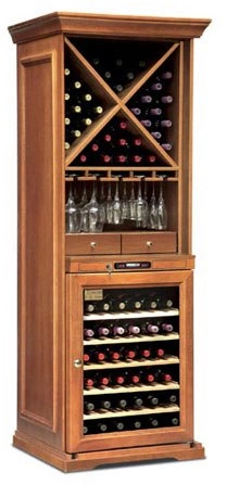 Шкаф винный MONDIAL ELITE BACCHUS MODULAR TOWER вишня