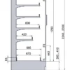Витрина морозильная POLAIR GELO SB 3750 - 6 кл