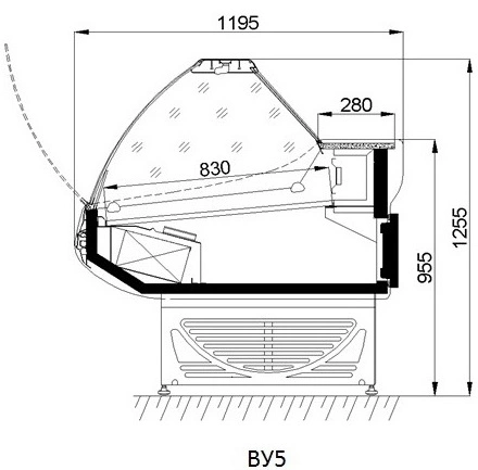 f19g22zg1pqu9zodn8xqg8jlqsmjyayq.webp Витрина холодильная АРИАДА Титаниум ВУ5-150