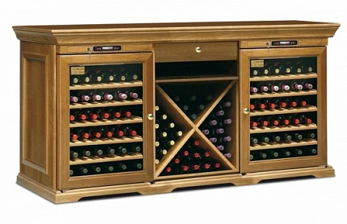 Шкаф винный MONDIAL ELITE BACCHUS MODULAR TABLE вишня