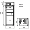Шкаф морозильный АРКТО F 0.7 – S