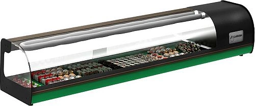 Витрина настольная холодильная CARBOMA Sushi Bar AС37 SM 1,8-1