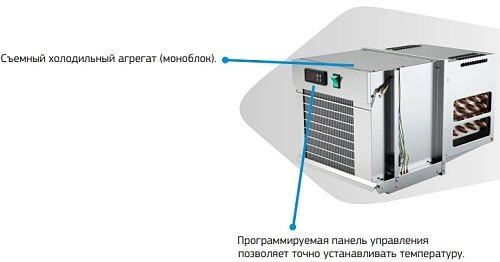 Стол морозильный с бортом BSV TRSN 112