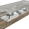pgv8b8z5h259taphn3xkctsrgxvglqjz.webp Витрина холодильная для морепродуктов GASTROLUX ВСВВ-124/СК/Л