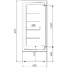 Горка морозильная LEVIN Nordica 250 НТ