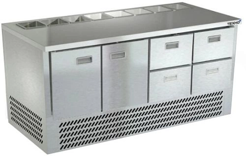 slnpyi9atmq9b2nzlks01bu2em6yo1g4.webp Стол холодильный ТЕХНО-ТТ СПН/С-124/24-1906 для салатов