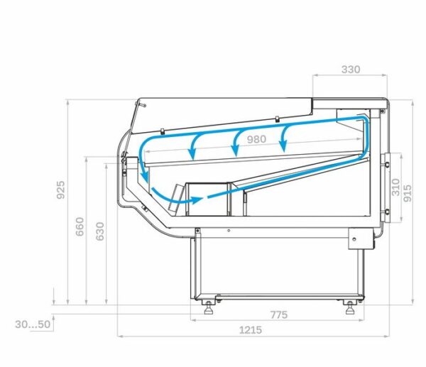 0ci9a2vcn23sumhtatuw299plhfc8u71 Витрина холодильная открытая Carboma G120 VM 1,5-2 KombiLux (динамика)