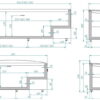 Ларь-бонета морозильная ITALFROST (CRYSPI) ЛВН 1850 (ЛБ2 М 1850) СПR290 верхний бампер