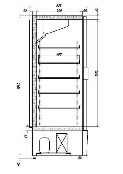 Морозильный шкаф Ариада Рапсодия R1520L