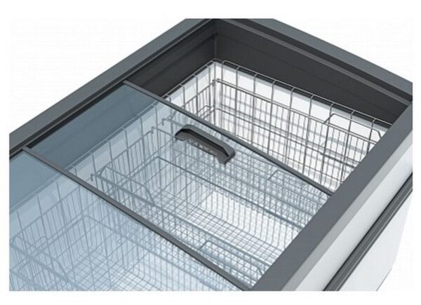 Ларь-бонета комбинированная FROSTOR UF 1900 ВЕ серая торцевая