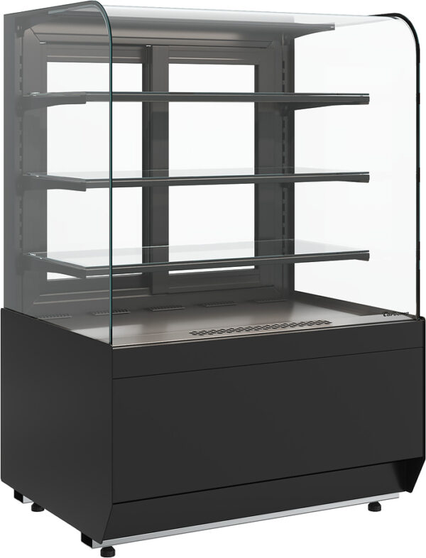 152-f878511063fd04623ea5dc2e8ea0f3ce Витрина нейтральная Carboma Radius KR70 N 0,9-1 Light (Techno 9005)